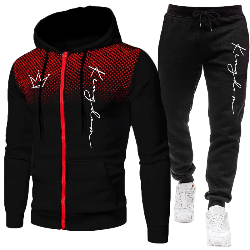 Winter Clothing Items - Мужской спортивный костюм King: повседневная толстовка