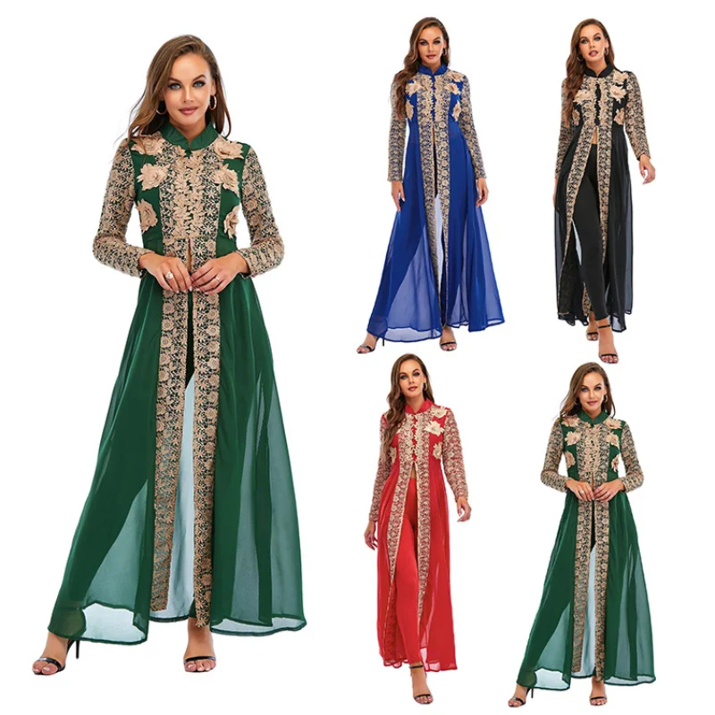 Winter Clothing Dubai - Новинка 2023 года, женские мусульманские платья,