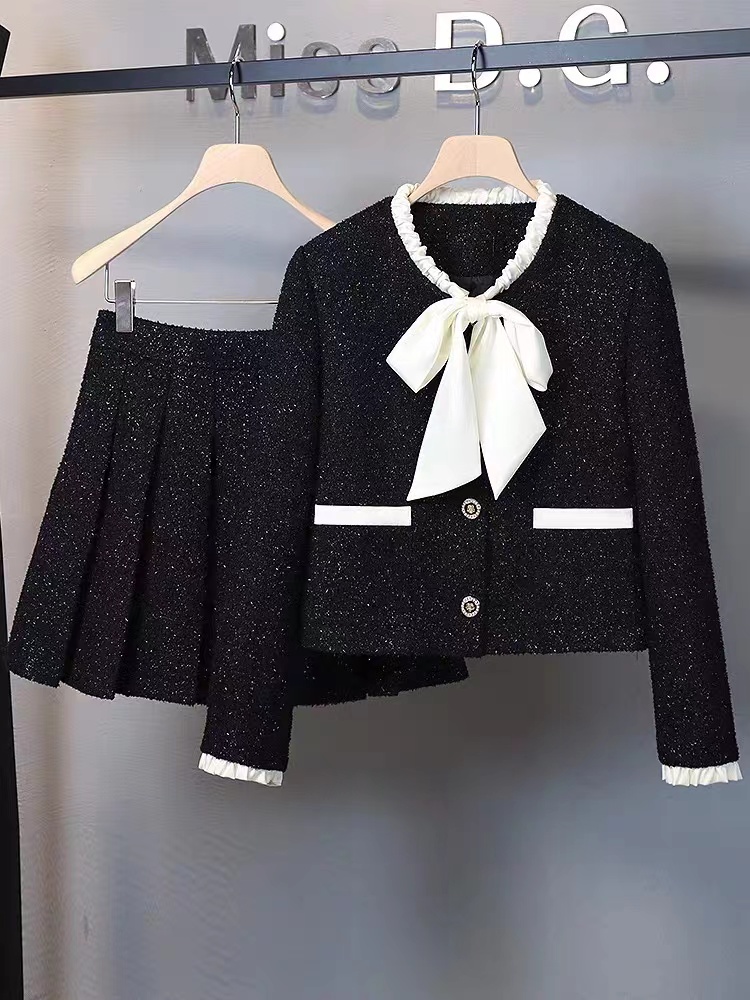 Winter Clothing Outfits - Женский элегантный шикарный костюм Y2K, пиджак
