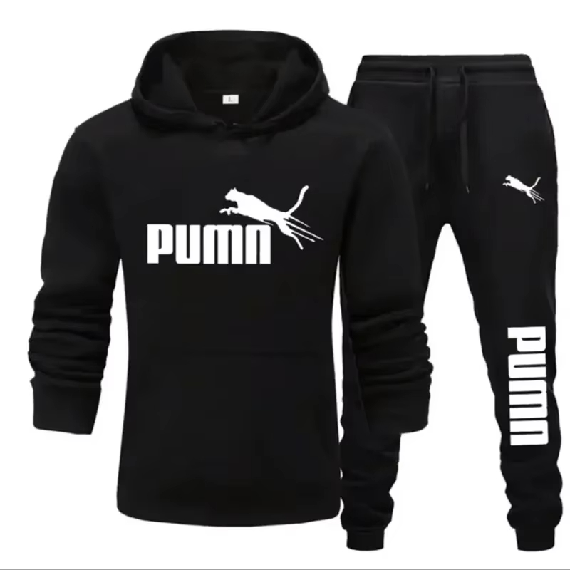 Winter Clothing Fashion - Новый осенне-зимний мужской комплект: худи и