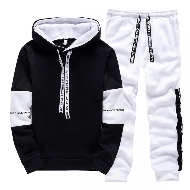 Черно-белый мужской спортивный – обзор и цена Winter Clothing Fashion