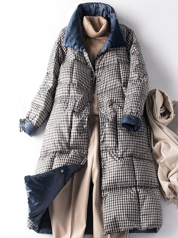 Зимние длинные пуховики SEDUTM – обзор и цена Puffer Jacket Women Down