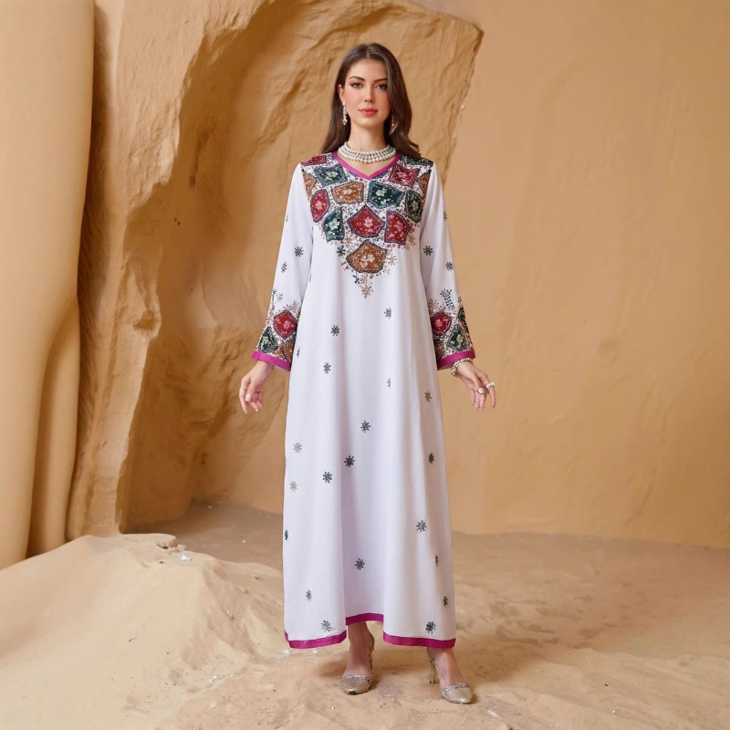 Новое женское вышитое длинное  – обзор и цена Winter Clothing Dubai