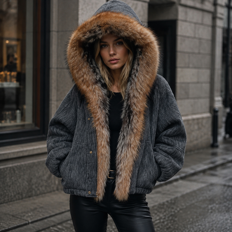 Женский пуховик с наполнителем – обзор и цена Puffer Jacket Women Down